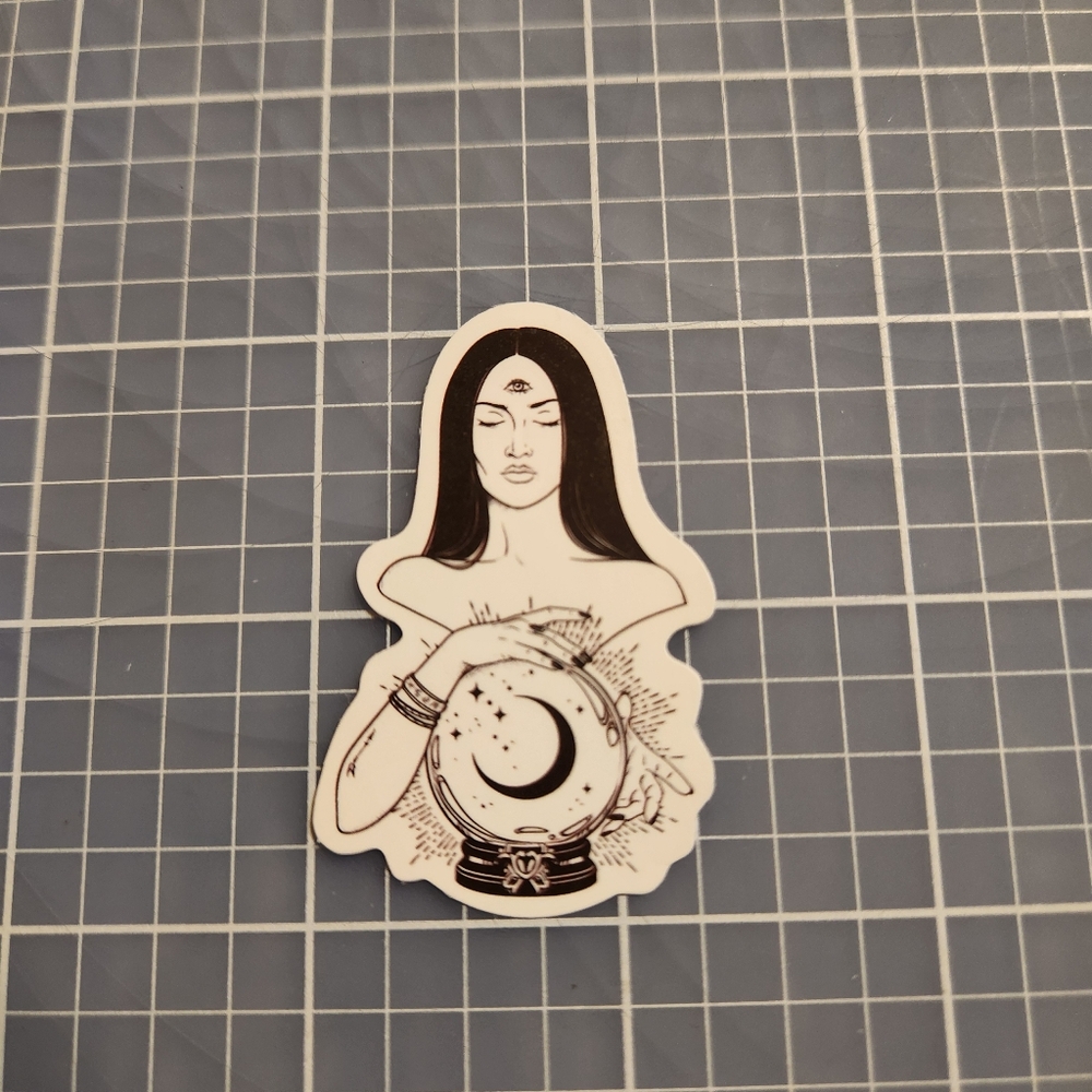 10/$10 Sticker Celestial Moon